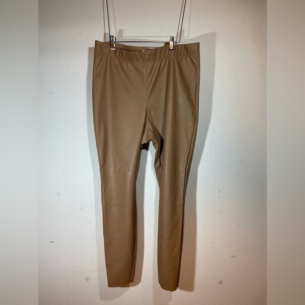New Faux Leather Leggings size 16 H&M vegan